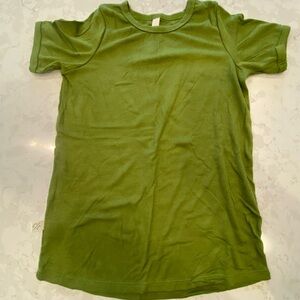 Kids Green Short Sleeve Tee
